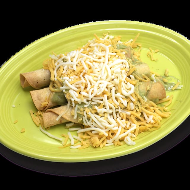 3 Rolled Tacos*.